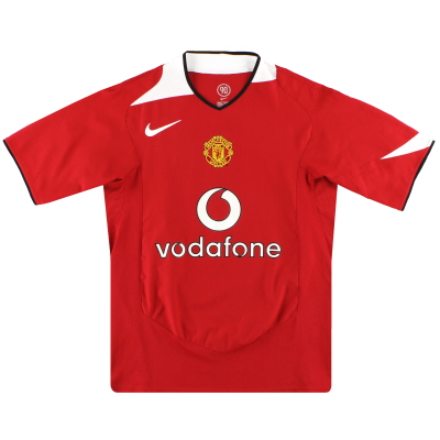 2004-06 Manchester United Nike Home Shirt XL