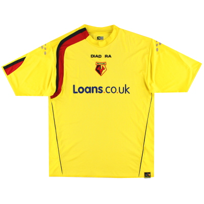 2005-06 Watford Diadora Home Shirt M