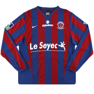 2006-07 LB Chateauroux Nike Home Shirt L/S L