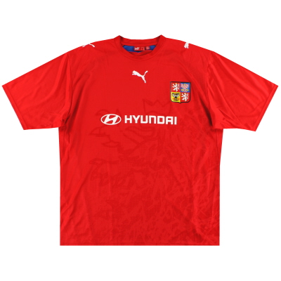 2006-08 Czech Republic Puma Home Shirt *Mint* XL