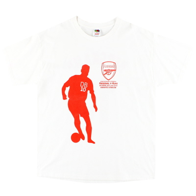2006 Arsenal Dennis Bergkamp Testimonial Tee XL