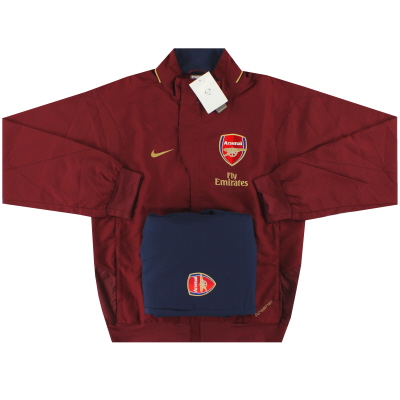 2007-08 Arsenal Nike Presentation Tracksuit *w/tags* S
