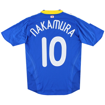 2008-09 Japan adidas 'Formotion' Home Shirt Nakamura #10 *Mint* S