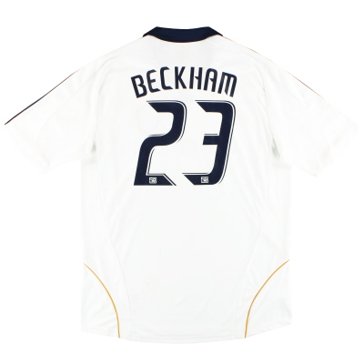 2008-09 LA Galaxy adidas Home Shirt Beckham #23 *w/tags* XL