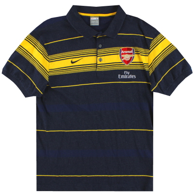 2009-10 Arsenal Nike Polo Shirt L