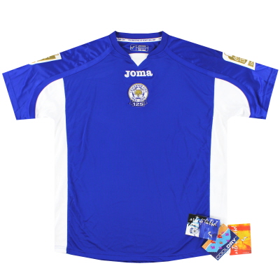 2009-10 Leicester Joma '125 Years' Home Shirt *w/tags* XL