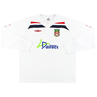 2009-10 Wrexham Umbro Away Shirt L/S XL