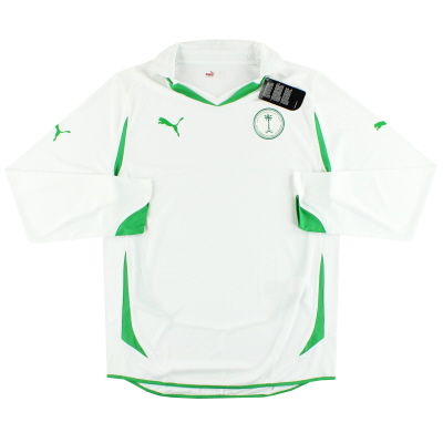 2010-11 Saudi Arabia Puma Player Issue Home Shirt L/S *w/tags* M