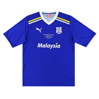 2011-12 Cardiff City Puma 'Carling Cup Final' Home Shirt XL