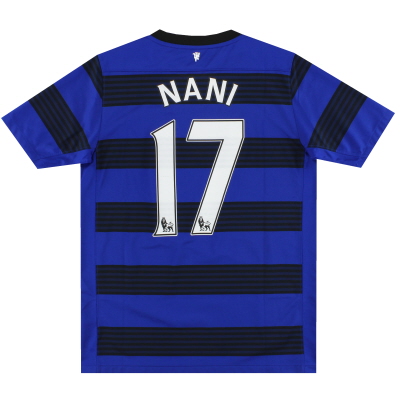 2011-13 Manchester United Nike Away Shirt Nani #17 XL.Boys