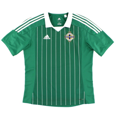 2012-13 Northern Ireland adidas Home Shirt M