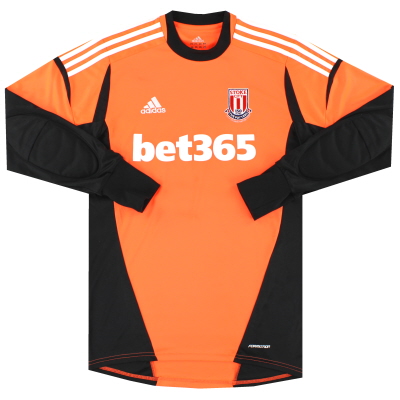 2012-13 Stoke City adidas Formotion '150 Years' Goalkeeper Shirt *Mint* M