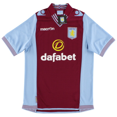 2013-14 Aston Villa Macron Home Shirt *BNIB* XL