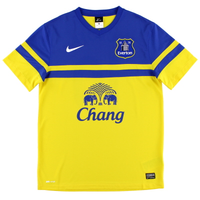 2013-14 Everton Nike Away Shirt XL