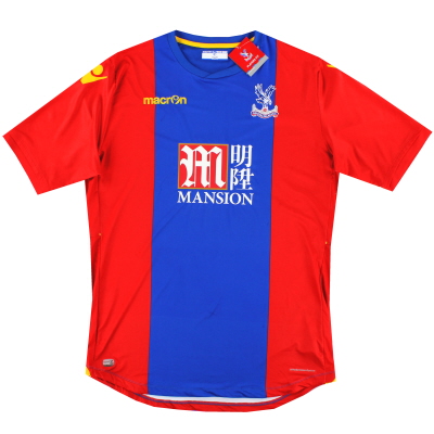 2016-17 Crystal Palace Macron Player Issue Body Fit Home Shirt *BNIB* 5XL