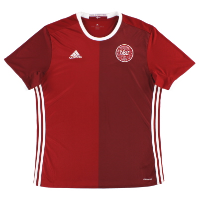 2016 Denmark adidas Home Shirt L