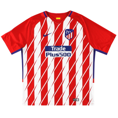 2017-18 Atletico Madrid Nike Home Shirt *Mint* XL