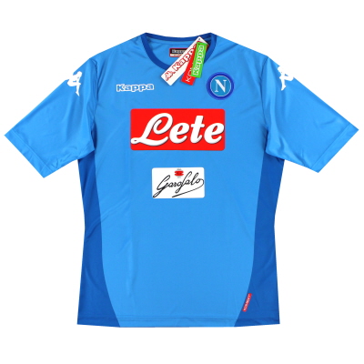 2017-18 Napoli Kappa Basic Home Shirt *w/tags* XL