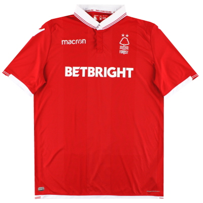 2018-19 Nottingham Forest Macron Home Shirt L