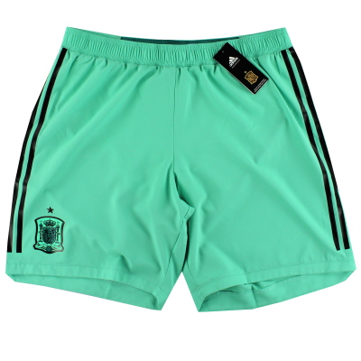 2018-19 Spain adidas Authentic Goalkeeper Shorts *BNIB*