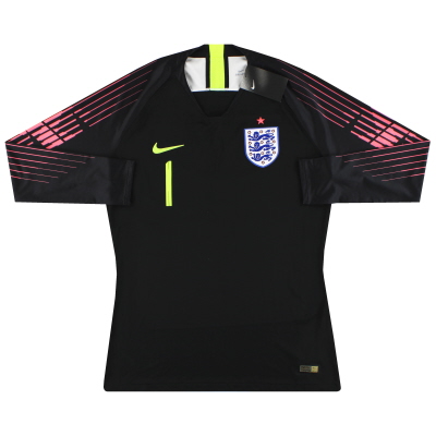 2018-20 England Nike Player Issue Goalkeeper Shirt #1 *As New* L