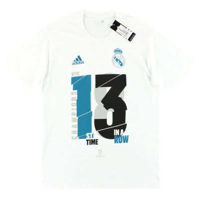 2018 Real Madrid adidas "13th Winners" Tee *BNIB* L