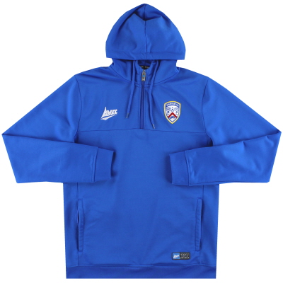 2019-20 Coleraine Avec 1/4 Zip Hoodie M