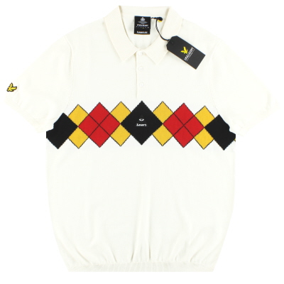 2020 Lyle & Scott x Lovers FC Belgium Argyle Stripe Polo *BNIB* 