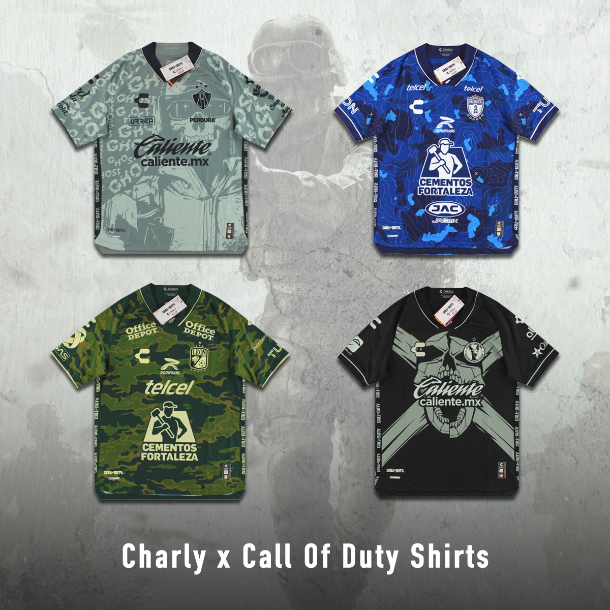 Cal of Duty x Charly Shirts
